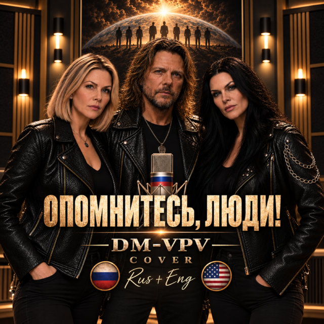 Опомнитесь, люди! Cover. Rus+Eng